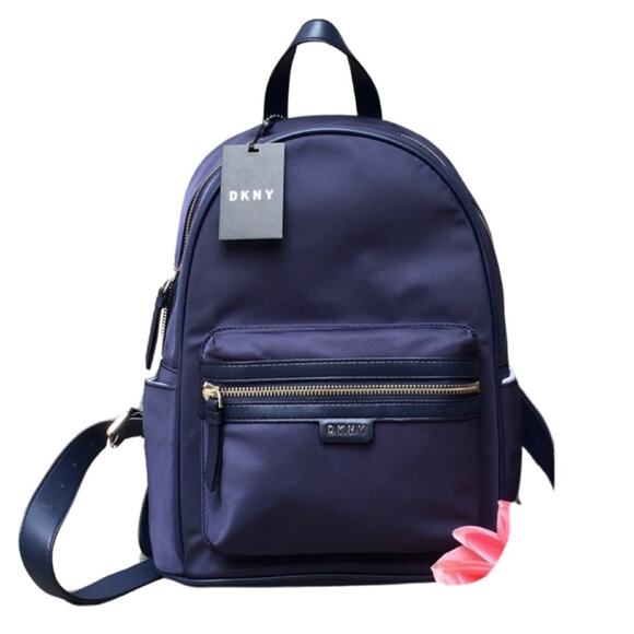 DKNY Navy Blue Back Pack - Picture 1 of 3